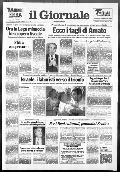 Il giornale : quotidiano del mattino